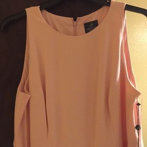 Adrianna Papell formal dress. Pale pink. Size 18W